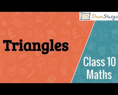 Triangles- CBSE Class 10th Maths