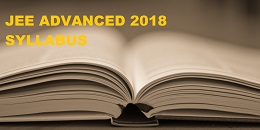 JEE advanced syllabus 2018