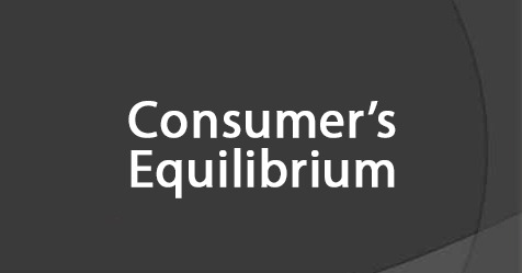 consumer-equilibrium-business-studies