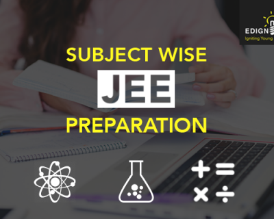 Subject wise JEE preparation