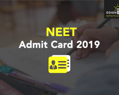 NEET Admit Card 2019
